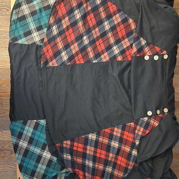 2 Tartan Plaid Holiday Hostess Dresses - Picture 3 of 8
